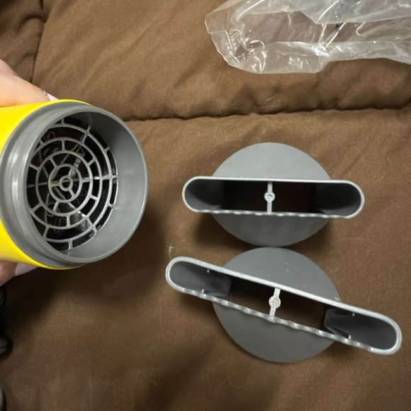 Drybar Yellow and Gray Hair Dryer with Diffuser - Picture 8 of 8